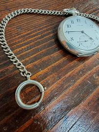 Orologio da tasca in argento Zenith