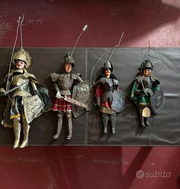 Pupi siciliani Patania – marionette artigianali da