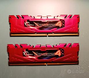Ram 16GB 2x8GB DDR4 G.Skill Ripjaws 