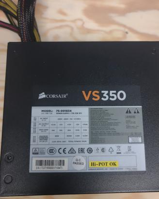 ALIMENTATORE PC CORSAIR VS350