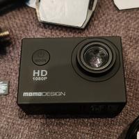  telecamera action camera momo design SD 128Gb 