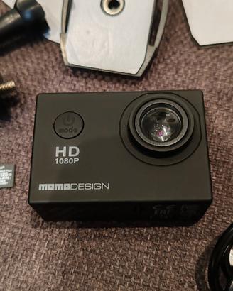  telecamera action camera momo design SD 128Gb 