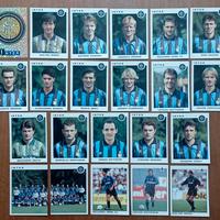lotto di 22 figurine Panini Inter 1991/92