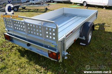 RIMORCHIO CARRELLO PORTACOSE CRESCI PT7CL RAMPA DI
