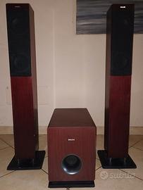 Subwoofer + altoparlanti a colonna 380W philips