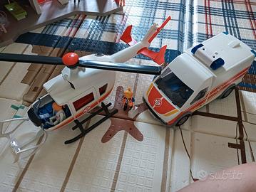 Elisoccorso e ambulanza Playmobil 
