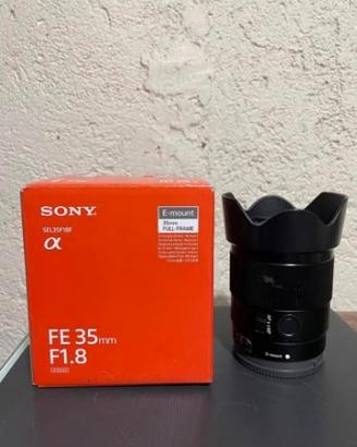 Obiettivo sony luminoso 35 f 1,8
