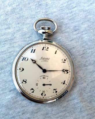 Lorenz orologio tasca vintage 
