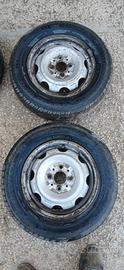 cerchi da 13 panda 4x4 completi di gomme 145/80/13
