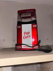 bepper pop corn macchina elettrica, con filo rosso