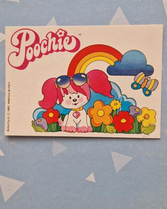 Adesivo Poochie Mattel 1983 originale Italy