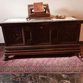 Cassapanca XVII secolo