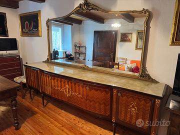 Credenza  con specchiera