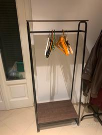 Appendiabiti guardaroba rella