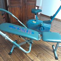 Attrezzo per addominali e cycletta