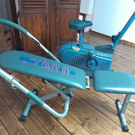 Attrezzo per addominali e cycletta