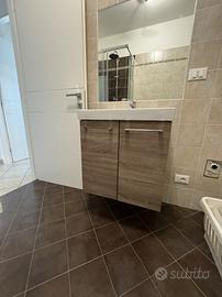 Mobile bagno 80 cm con pensile