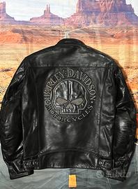 Giubbotto in pelle Skull tg M Originale Harley