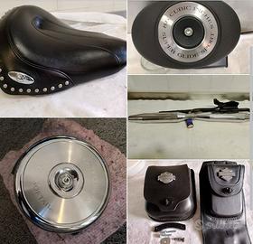 Cover filtro heritage sella pannello Harley dyna