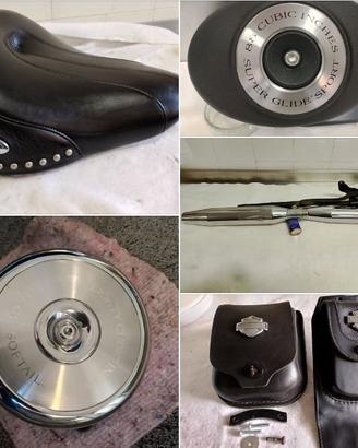 Cover filtro heritage sella pannello Harley dyna