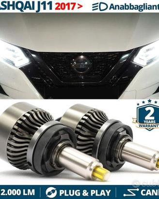 Kit LED H11 per NISSAN QASHQAI J11 DA 2017 Canbus