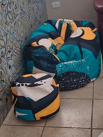  pouf in buono stato