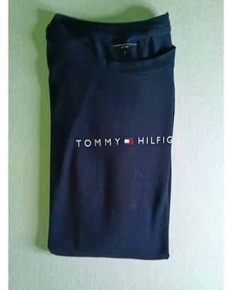 T-Shirt Tommy Hilfiger Blu Navy - Taglia L - Basic