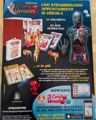 collezione completa "esplorando il corpo umano"