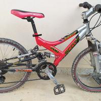 bicicletta bimbo biammortizzata 20