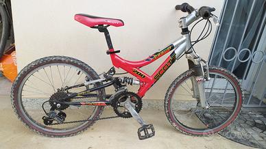 bicicletta bimbo biammortizzata 20