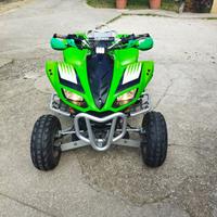 Kawasaki KFX 700 sospensioni ELKA a gas