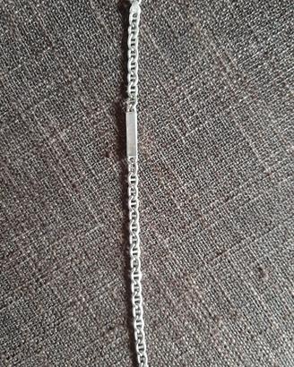 Bracciale uomo argento vintage