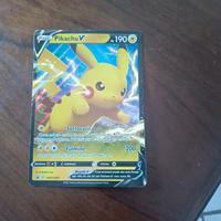 carta pokemon grande Pikachu 