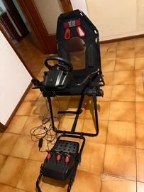 Postazione sim-racing richiudibile