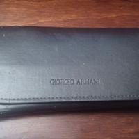 Custodia porta occhiali ARMANI marrone
