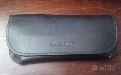 Custodia porta occhiali ARMANI marrone