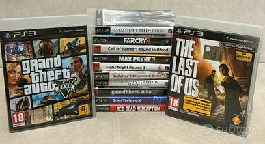 12 Giochi ps3 in blocco