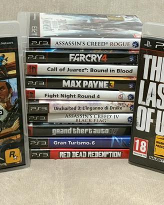 12 Giochi ps3 in blocco