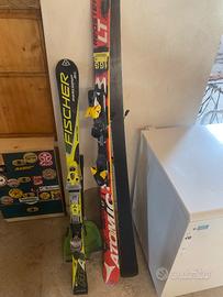 sci Atomic Redster LT e Fischer RC4 