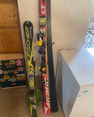 sci Atomic Redster LT e Fischer RC4 