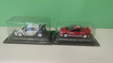 Lotto 2 WRC 1:43 Peugeot 307 + Focus RS