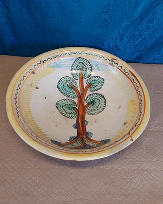 Antica ciotola Fruttiera In Maiolica Italiana Xix 