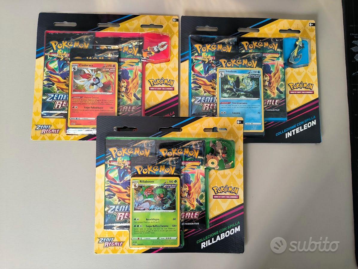 Pokemon Zenit Regale Rillaboom Cinderace Inteleon