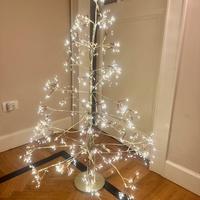 Albero decorativo con luci led