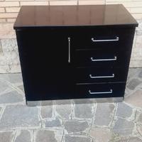 Mobile con cassetti cromato credenza