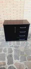 Mobile con cassetti cromato credenza