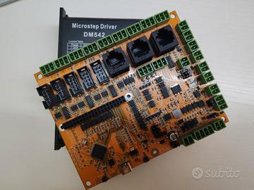 Materiale CNC per abbandono progetto router fresa