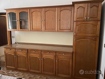 Mobile cucina in legno Scavolini