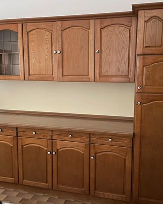 Mobile cucina in legno Scavolini
