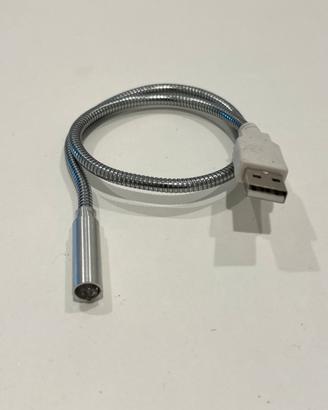 Mini Lampada LED USB flessibile - Luce da lettura